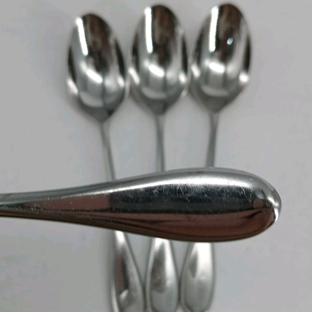 4X Tbsp Gorham STUDIO Glossy 18/8 Stainless Table Spoons